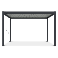 Pergola ogrodowa na taras ELEGANCE 3x4 Anthracite/Light Grey - Gutroof