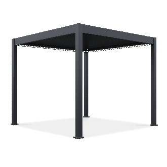 Pergola tarasowa automatyczna ELEGANCE AUTOMATIC 3x3 Anthracite - Gutroof