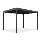 Pergola automatyczna ELEGANCE AUTOMATIC 3x4 z oświetleniem LED Anthracite - Gutroof