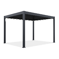 Pergola automatyczna ELEGANCE AUTOMATIC 3x4 z oświetleniem LED Anthracite - Gutroof