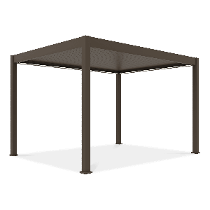 Pergola automatyczna ELEGANCE AUTOMATIC 3x4 z oświetleniem LED Taupe - Gutroof