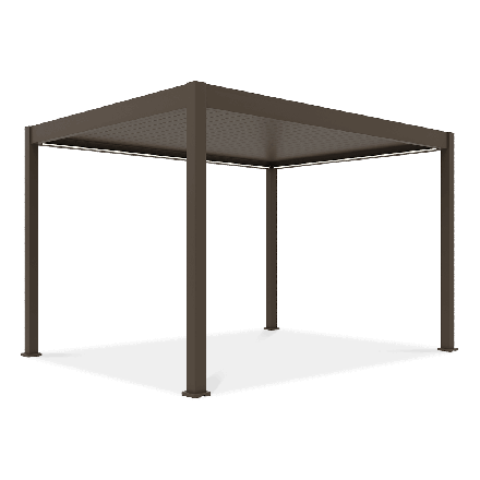 Pergola automatyczna ELEGANCE AUTOMATIC 3x4 z oświetleniem LED Taupe - Gutroof