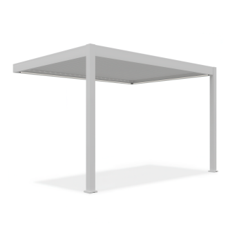 Automatyczna pergola przyścienna elegance wall 3x4m biała