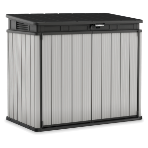 Schowek ogrodowy PREMIER XL w szarym kolorze