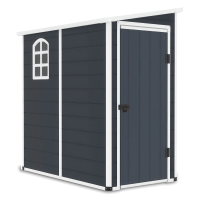 Domek ogrodowy BOSTON 109x192cm Cold Grey - Hardmaister