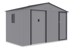 Domek narzędziowy FALCON 340x194cm Light Grey - Hardmaister