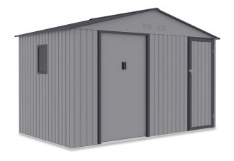 Domek narzędziowy FALCON 340x194cm Light Grey - Hardmaister