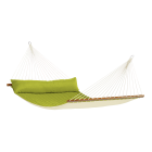 Hamak dwuosobowy z drążkiem ALABAMA Avocado - La Siesta
