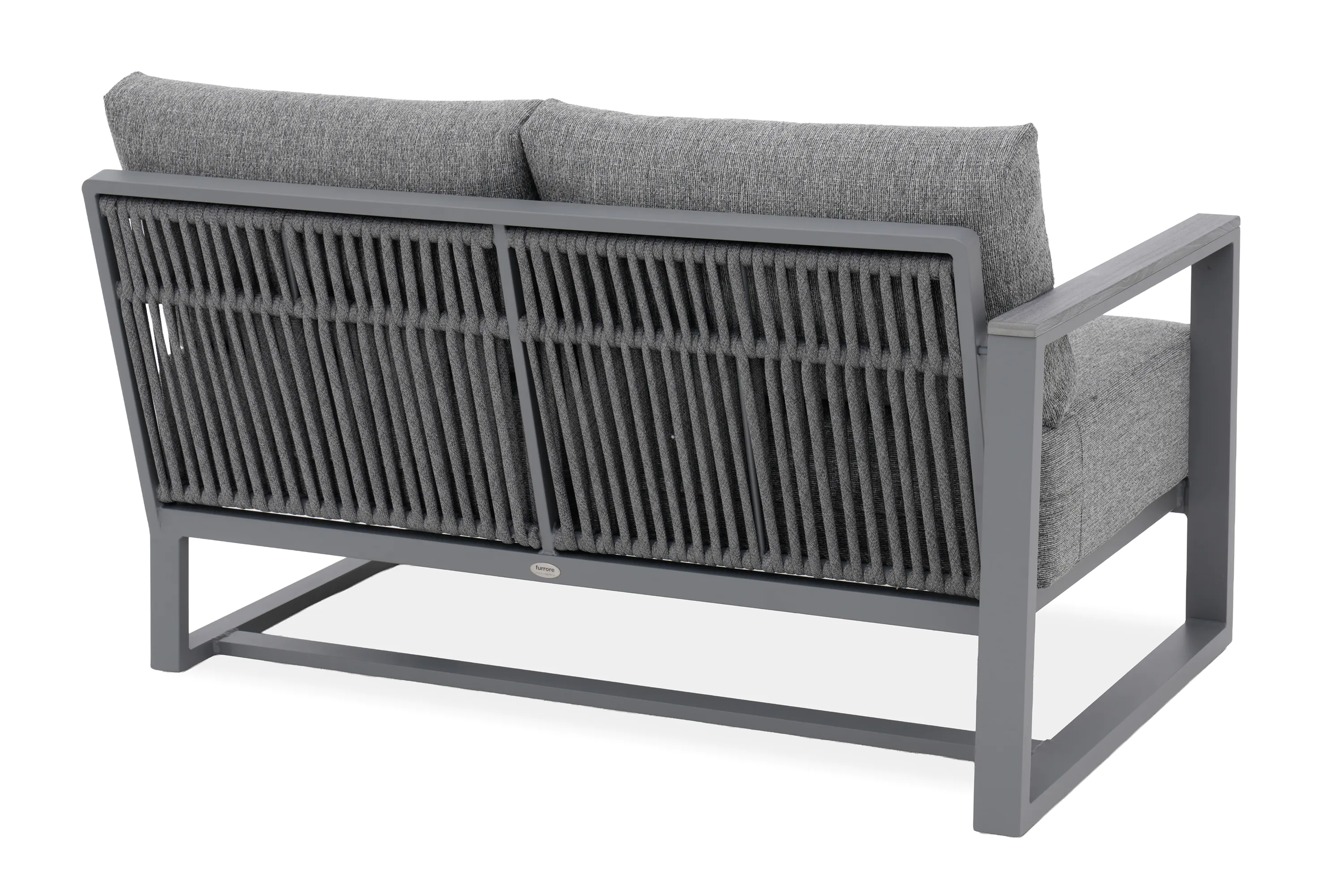 Narożnik aluminiowy do ogrodu STELVIO CAFFE Grey - FURRORE