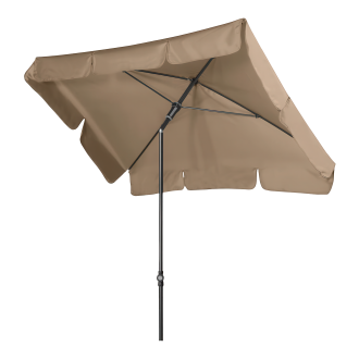 Parasol ogrodowy Doppler w kolorze brązowym