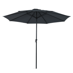 Rozłożony parasol Moorea z masztem centralnym