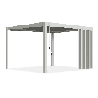 Panel żaluzjowy pionowy do pergoli ELEGANCE/DELUXE/FUSION 1.3 m White - Gutroof