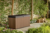 Skrzynia ogrodowa DARWIN BOX 570L Wood Brown - Keter