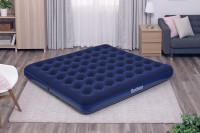 Wizualizacja dwuosobowego materaca w pokoju na podłodze