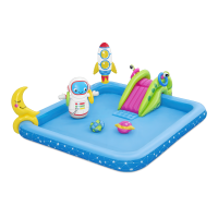 Centrum zabaw wodnych ze zjeżdżalnią Little Astronaut - BESTWAY 53126