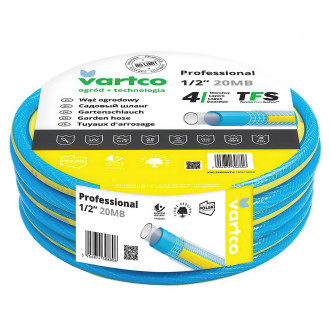 Wąż ogrodowy professional 1/2" 20mb - AGAPLAST