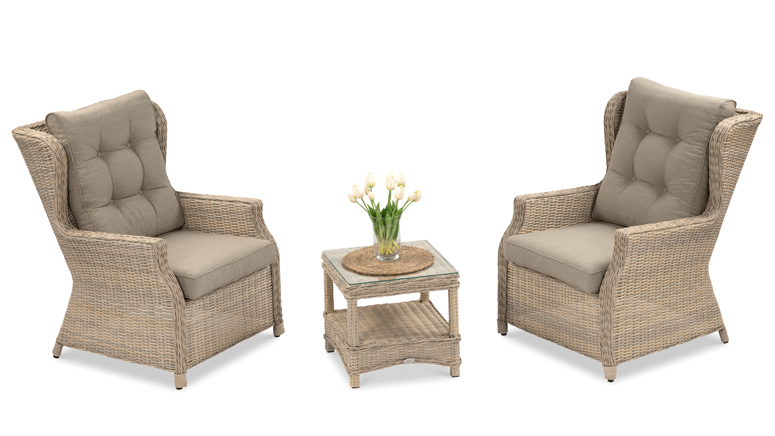 Widok frontowy TRIVENTO DUO Beige