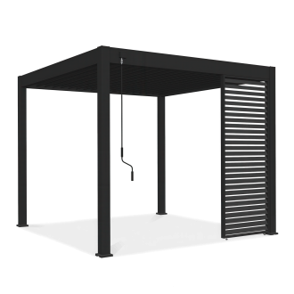 Panel żaluzjowy poziomy do pergoli ELEGANCE/DELUXE/FUSION 1 m Anthracite - Gutroof