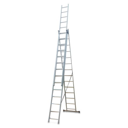 Wielofunkcyjna drabina aluminiowa Solid Master - 3x14