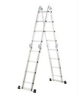 Wielofunkcyjna drabina aluminiowa z podestem 4x4 - Hardmaister