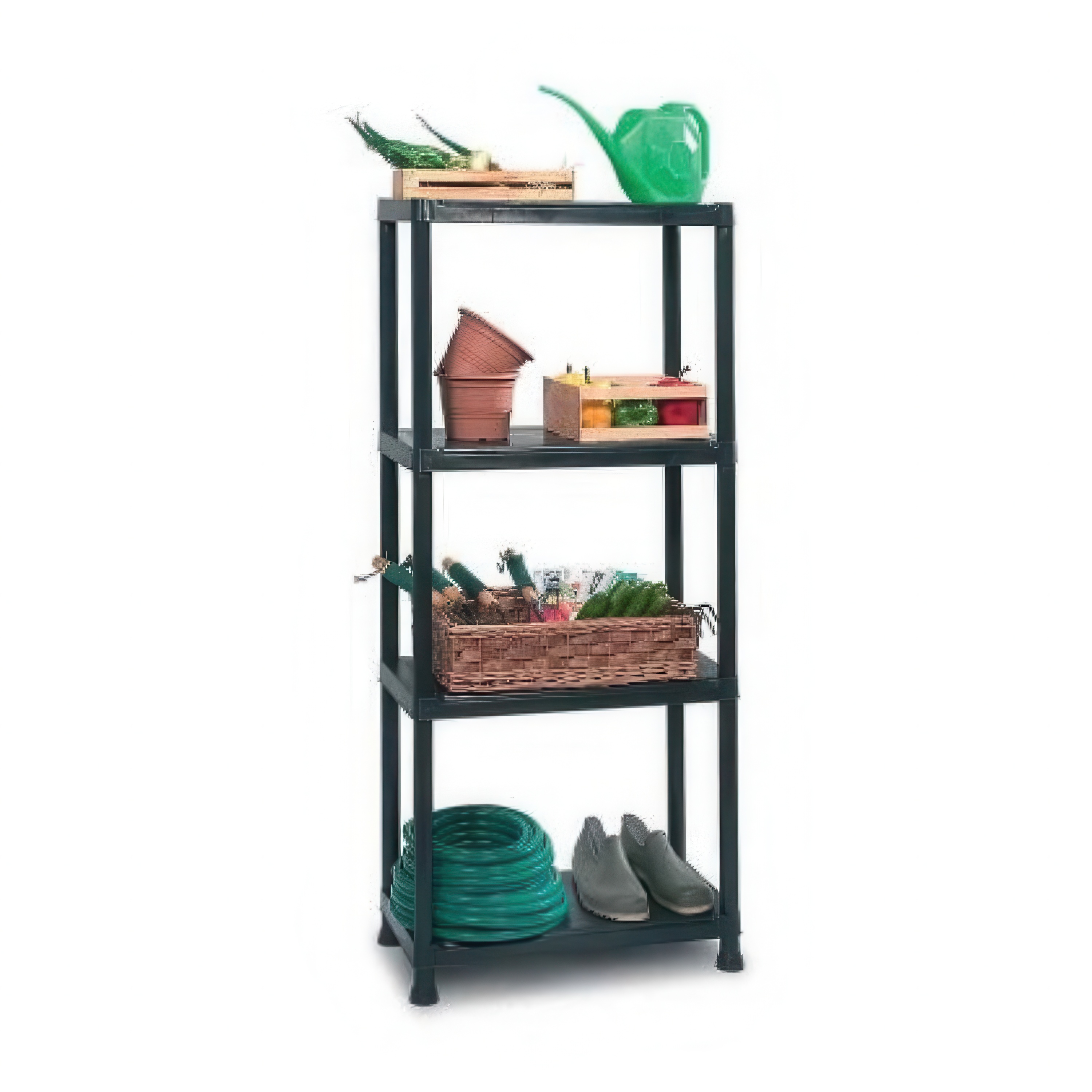 Стелаж Plus Shelf 60/4 KETER з предметами до 20 кг