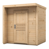 Domek ogrodowy BRATEK 204x202cm - Megiw