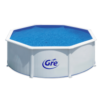 Basen całoroczny kanadyjski Gre FIDJI 350cm x 120cm