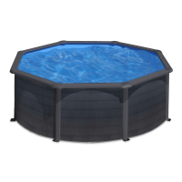 Basen całoroczny stelażowy Gre KEA 350cm x 120cm