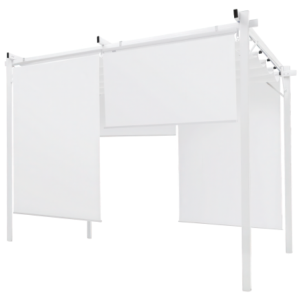 Zadaszenie na taras SPRINT PLUS 3x3 White/White - HARDMAISTER