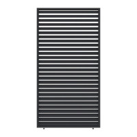 Panel żaluzjowy poziomy do pergoli ELEGANCE/DELUXE/FUSION 1.3 m Anthracite - Gutroof