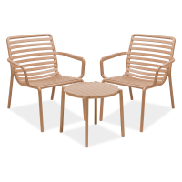 Komplet na ogród DOGA RELAX 2+1 Cappuccino - Nardi