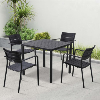 Zestaw do ogrodu MILO/BRIS Black – Bjørkka