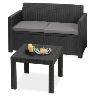 Zestaw mebli do ogrodu ALABAMA Graphite - Keter