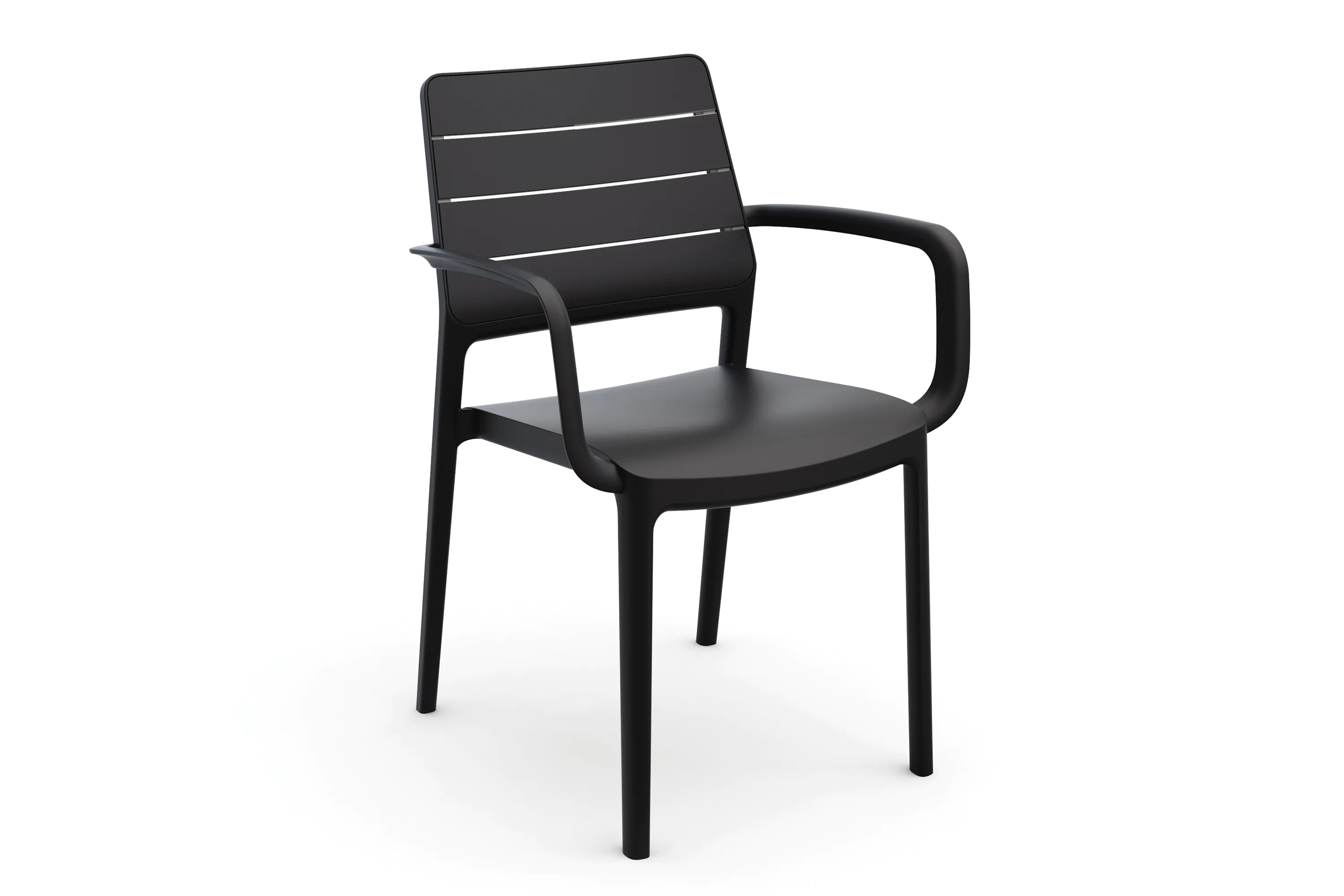 Zestaw mebli do ogrodu PORTO 10+1 GRAPHITE/BL ASHWOOD - KETER