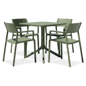 zestaw premium dla czterech osób Nardi Trill Clip Agave