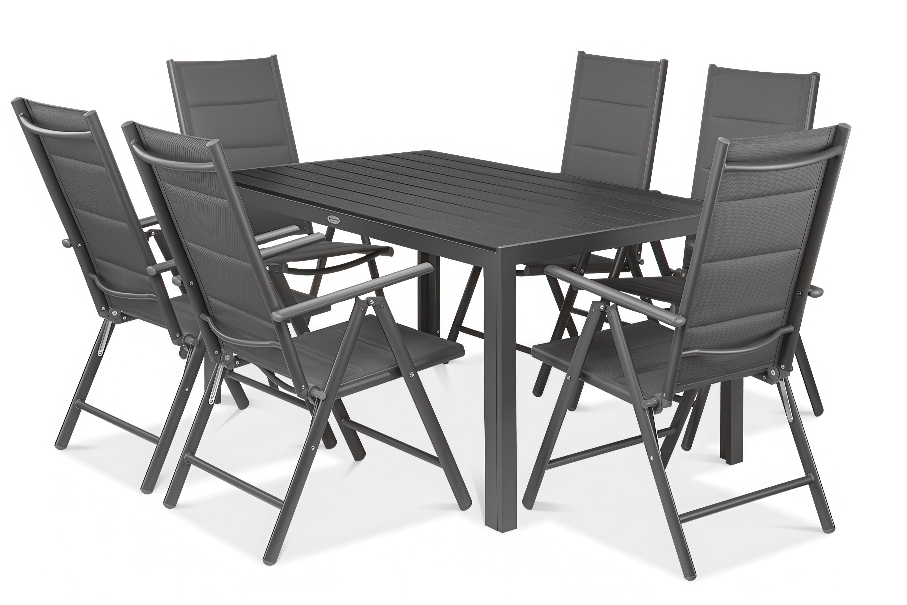 Zestaw mebli ogrodowych Sydney dark grey Focus Garden