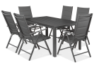 Zestaw mebli ogrodowych Sydney dark grey Focus Garden