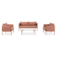 Zestaw tarasowy CAPRI CAFFE TERRACCOTA - Bjørkka