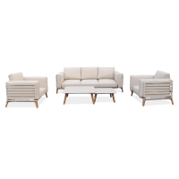 Zestaw mebli wypoczynkowych RADISSON CAFFE Beige - Furrore