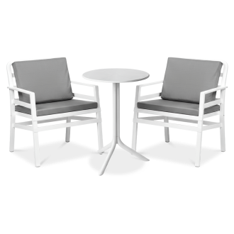 Zestaw ogrodowy ARIA / SPRITZ 2+1 Bianco - Nardi