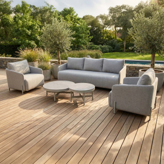 Zestaw ogrodowy AURA CAFFE Melange Grey - Furrore