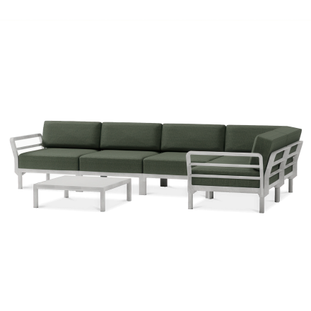 Zestaw mebli do ogrodu MAXIMO 5 Gesso-Timo NARDI