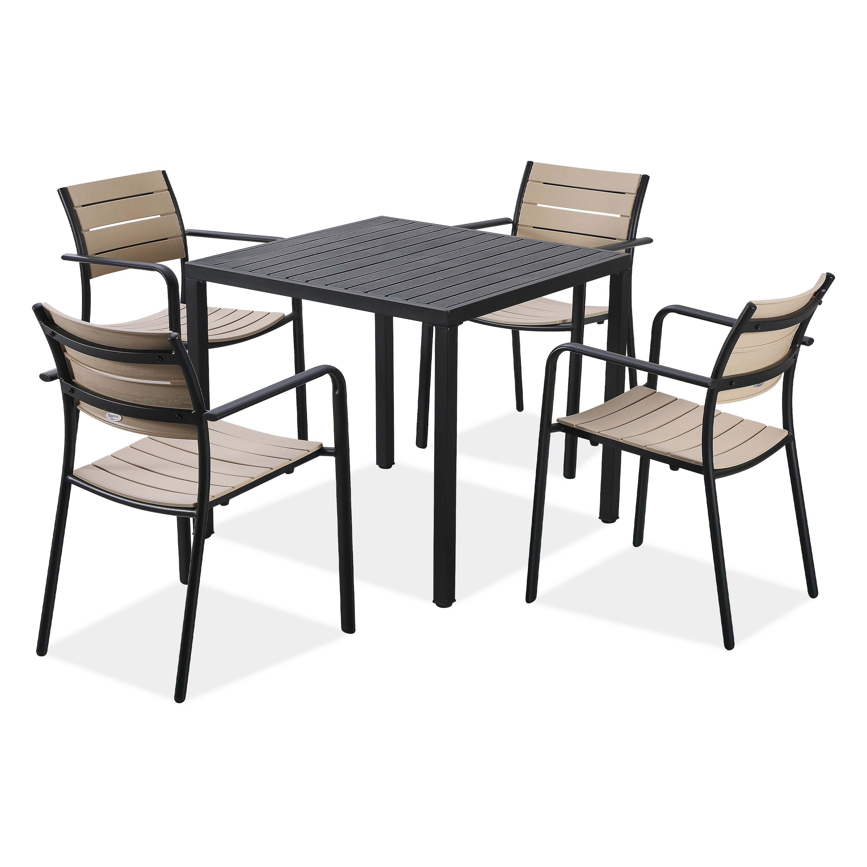 Zestaw do ogrodu MILO/BRIS Black – Bjørkka