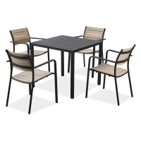 Zestaw do ogrodu MILO/BRIS Black – Bjørkka