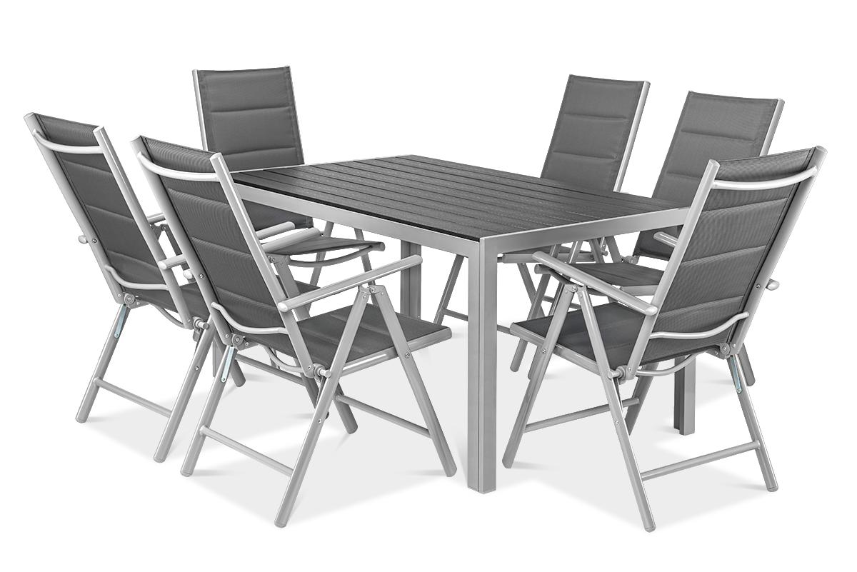 Zestaw ogrodowy Sydney Silver Dark Grey Focus Garden bez tła PNG