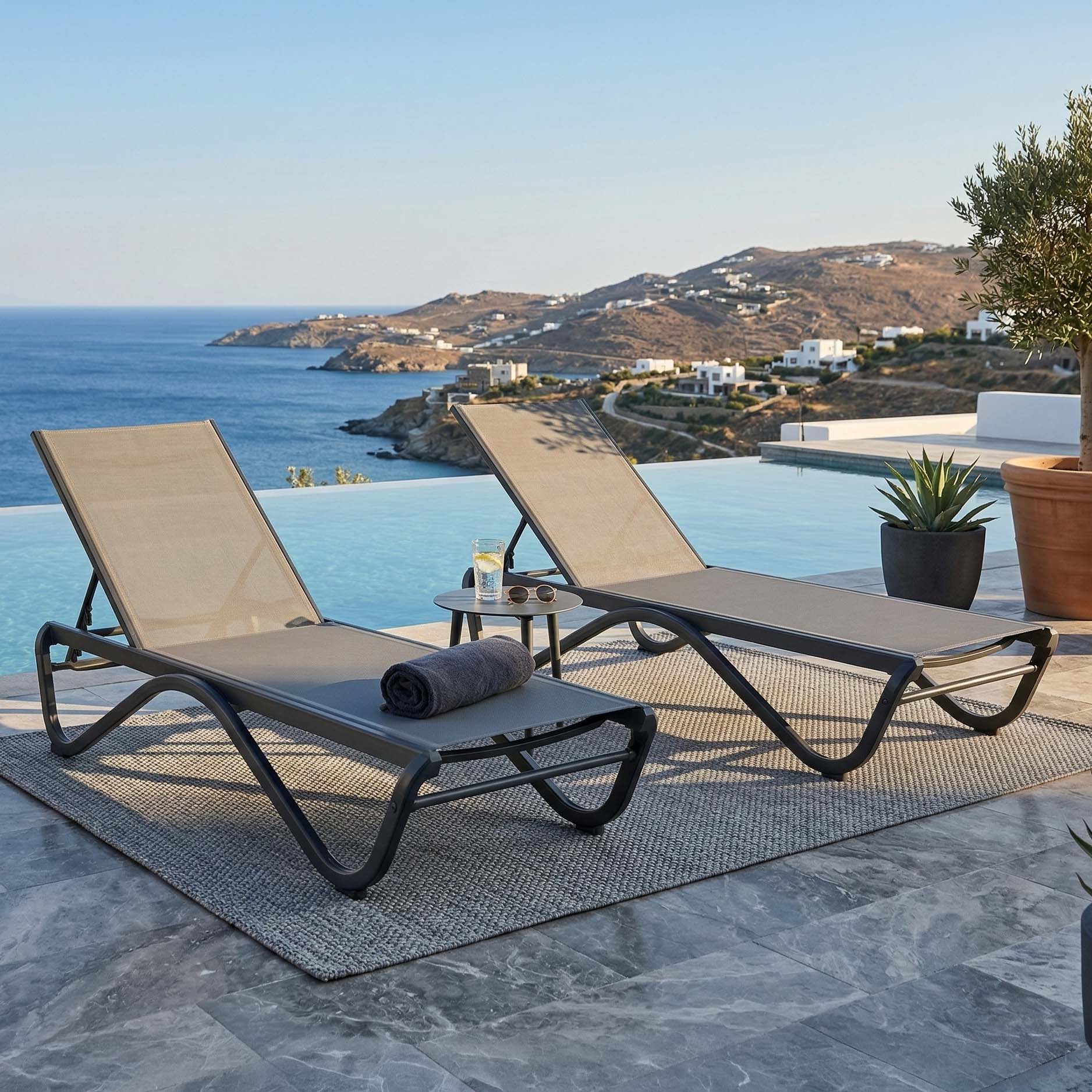 Zestaw tarasowy AQUALIS 2+1 GREY – Bjørkka