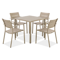 Zestaw tarasowy MILO/BRIS Beige – Bjørkka