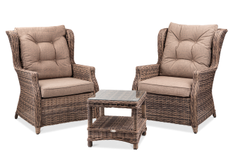 Zestaw wypoczynkowy TRIVENTO DUO Brown