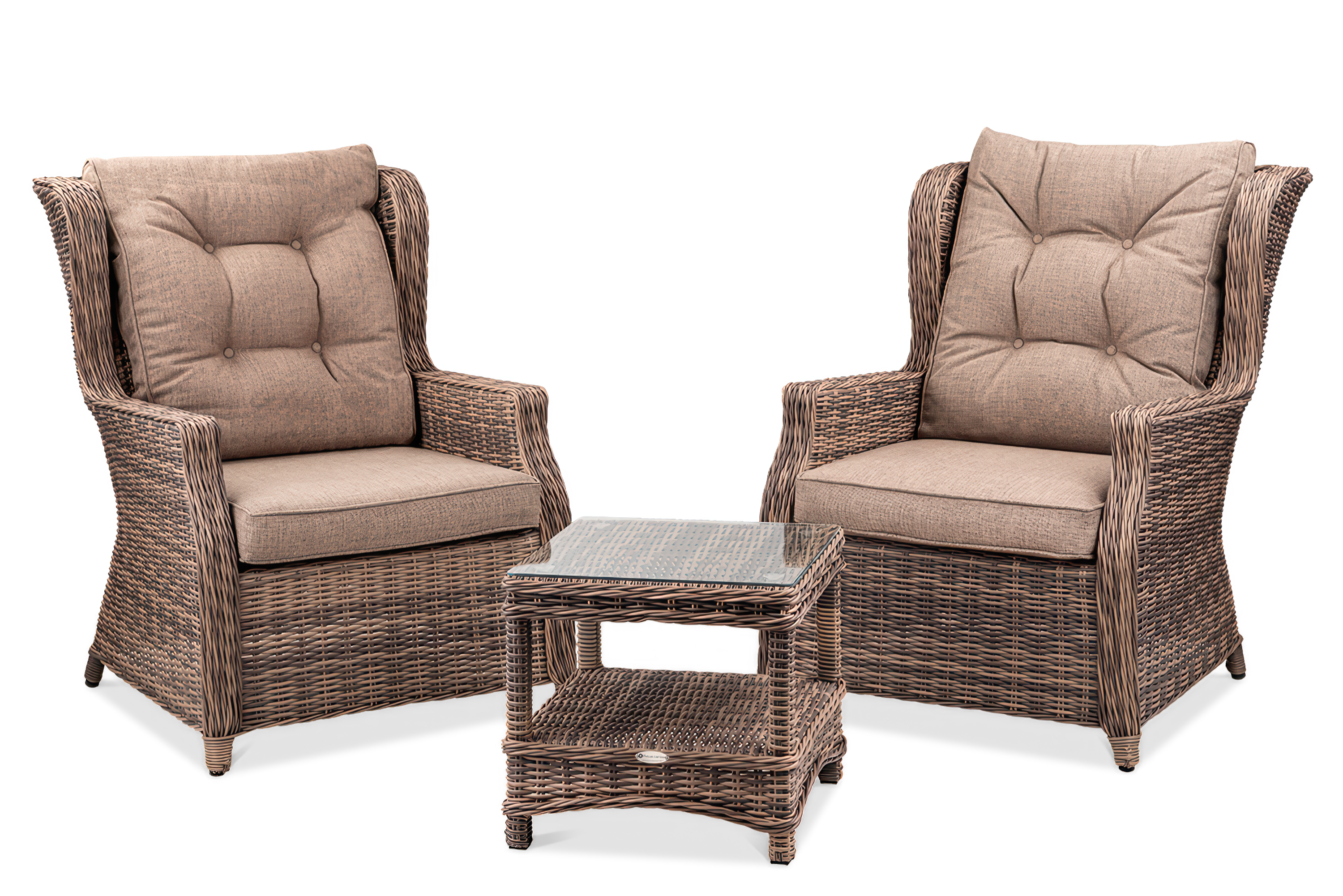 Zestaw wypoczynkowy TRIVENTO DUO Brown