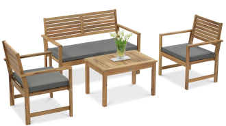 Zestaw mebli do ogrodu OTTO CAFE Acacia Wood Focus Garden